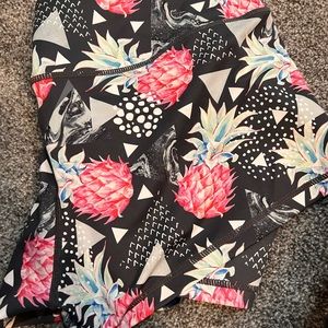 Feed me Fight me pineapple shorts